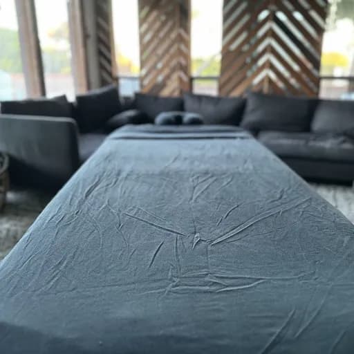 Massage therapy session
